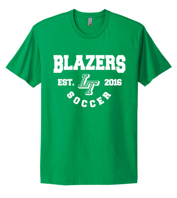 Lebanon Trail Boys occer - EST (White) - Next Level Short Sleeve