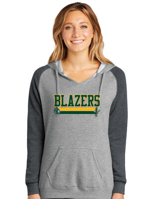 Lebanon Trail Boys Soccer - Blazers - Lightweight Raglan Hoodie