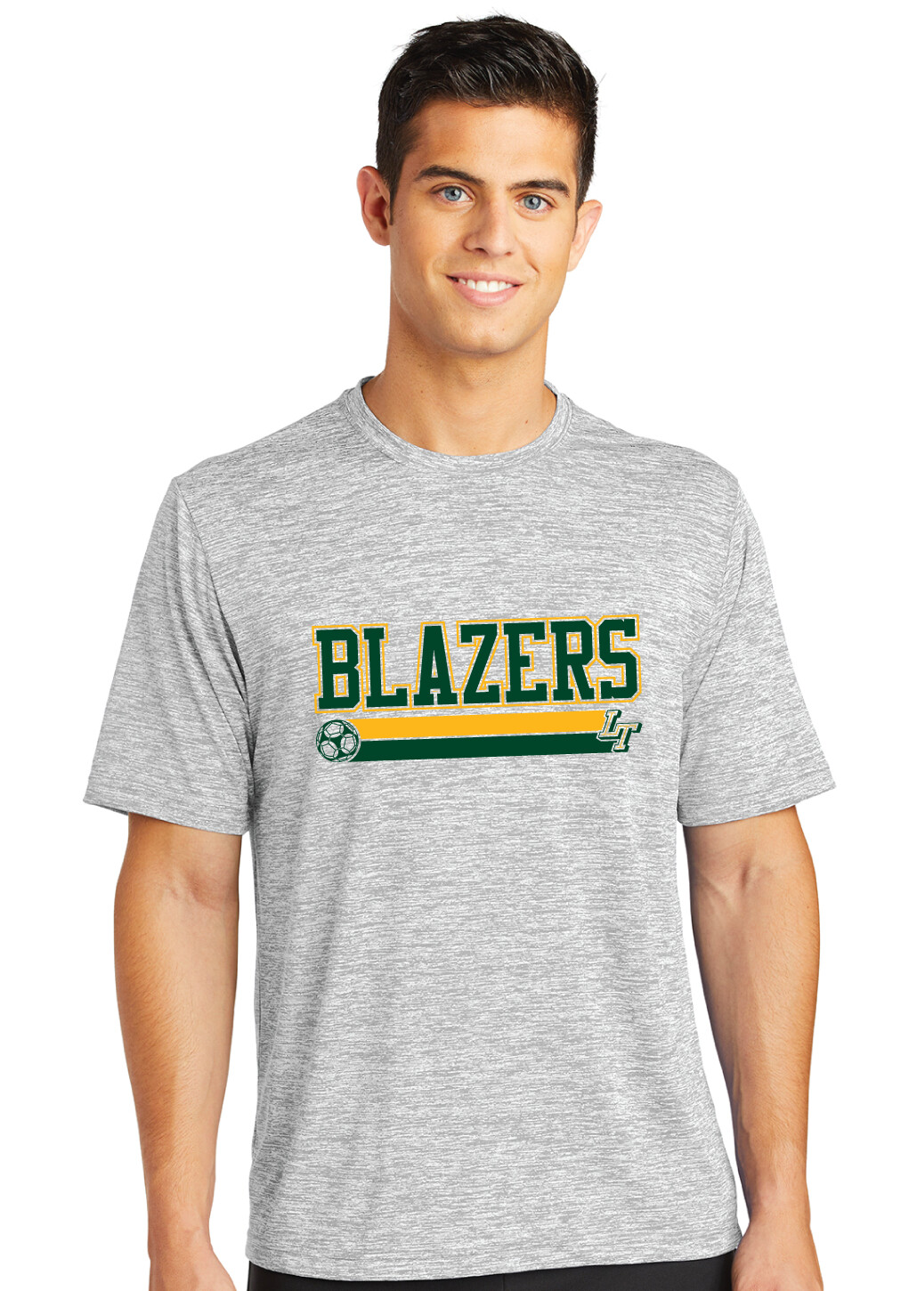 Lebanon Trail Boys Soccer - Blazers - Electric Dri-Fit Short Sleeve