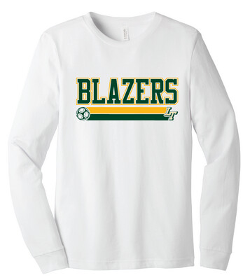 Lebanon Trail Boys Soccer - Blazers - Bella+Canvas Long Sleeve