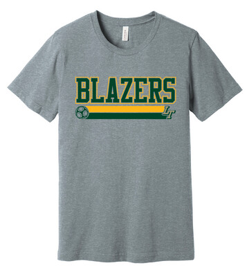 Lebanon Trail Boys Soccer - Blazers - Bella+Canvas Short Sleeve