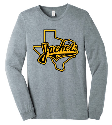Denison Soccer - Texas - Bella+Canvas Long Sleeve