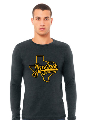Denison Soccer - Texas - Bella+Canvas Long Sleeve