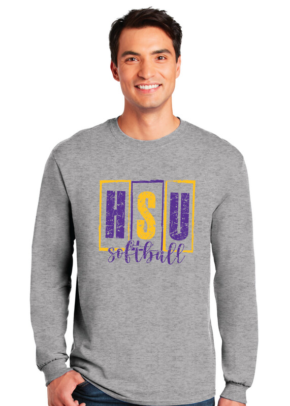 HSU Softball - HSU Blocks - Long Sleeve