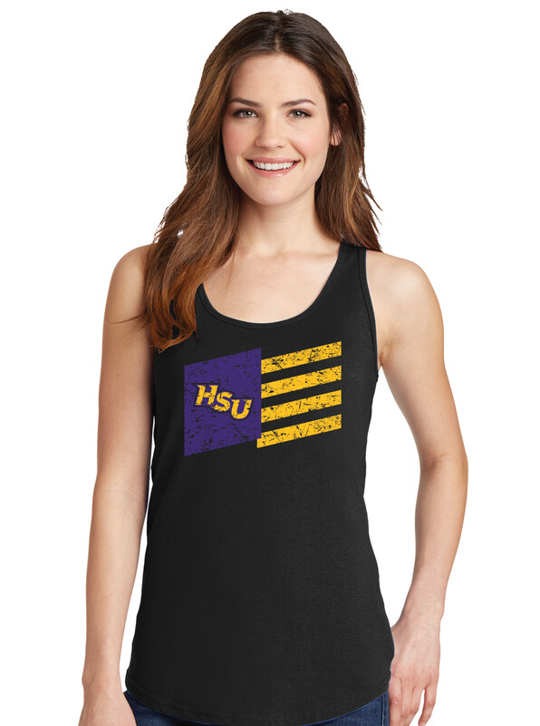 HSU Softball - Flag - Cotton Tank