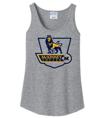 McKinney Soccer - Boys Logo - Cotton Tank