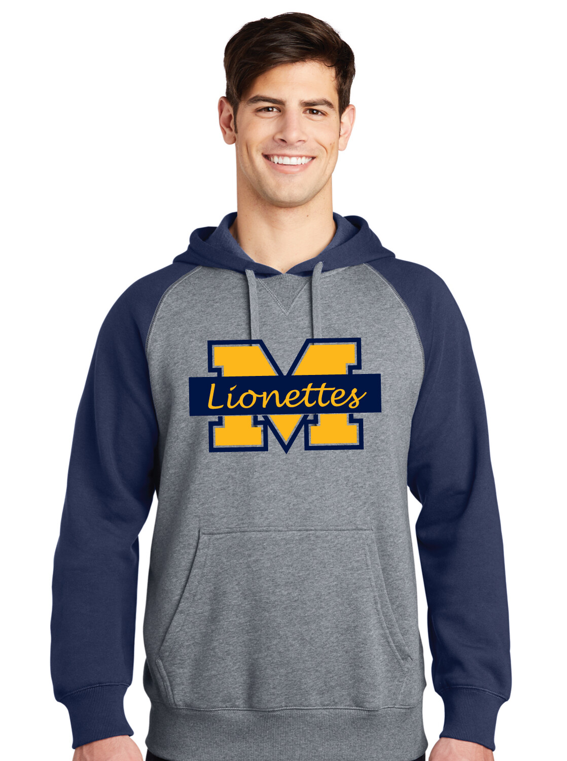 McKinney Soccer - Girls Logo - Raglan Hoodie