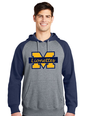 McKinney Soccer - Girls Logo - Raglan Hoodie