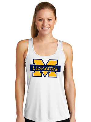 McKinney Soccer - Girls Logo - Dri-Fit Racerback Tank