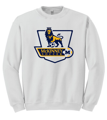 McKinney Soccer - Boys Logo - Crew Sweatshirt