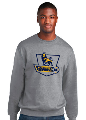 McKinney Soccer - Boys Logo - Crew Sweatshirt
