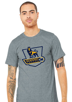 McKinney Soccer - Boys Logo - Bella+Canvas Short Sleeve