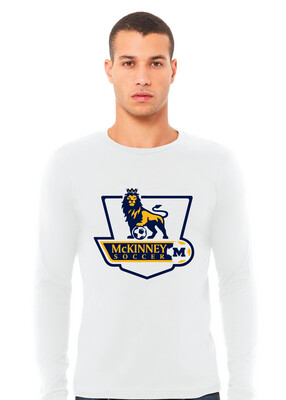 McKinney Soccer - Boys Logo - Bella+Canvas Long Sleeve