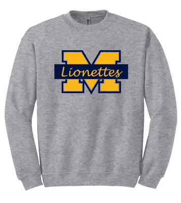 McKinney Soccer - Girls Logo - Crew Sweatshirt