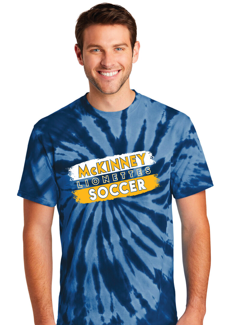 McKinney Soccer - Paint Swatch - Tie Dye Tee