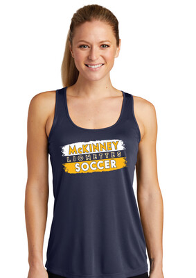 McKinney Soccer - Paint Swatch - Dri-Fit Racerback Tank