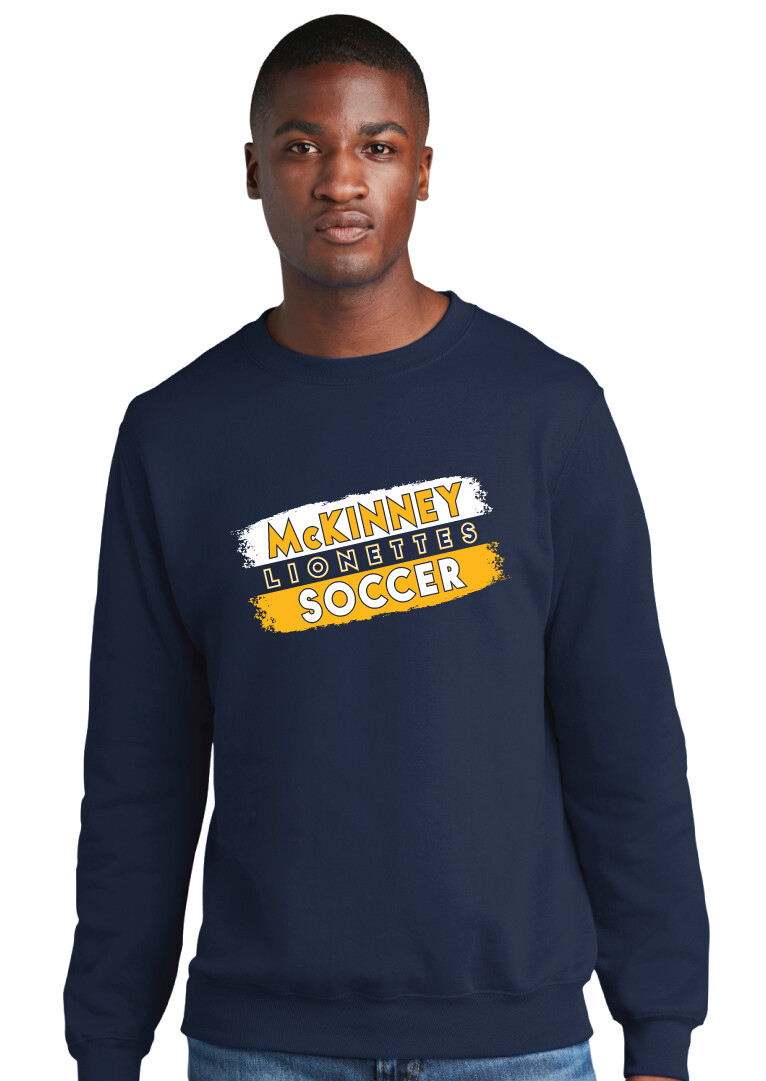 McKinney Soccer - Paint Swatch - Crew Sweatshirt