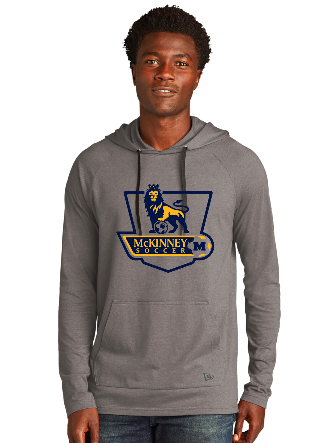 McKinney Soccer - Boys Logo - Tri Blend Hoodie