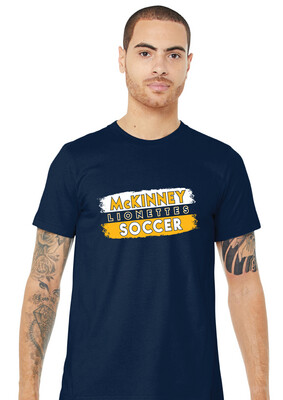 McKinney Soccer - Paint Swatch - Bella+Canvas Short Sleeve