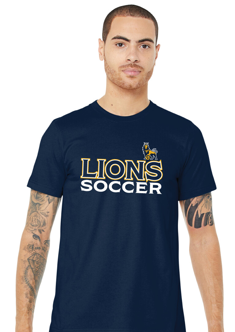 McKinney Soccer - Lions Soccer - Bella+Canvas Short Sleeve