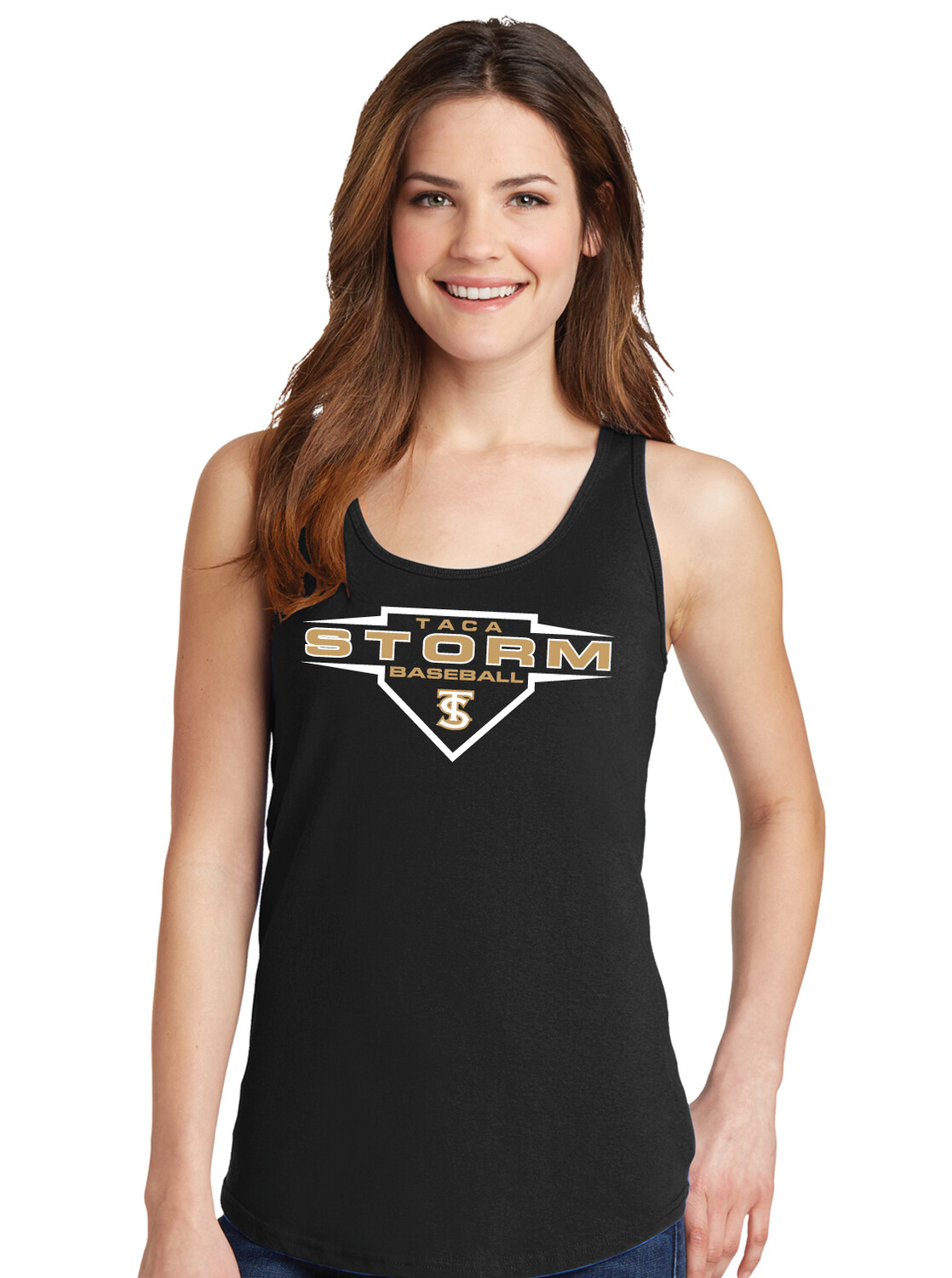 TACA Baseball - Home Plate - Cotton Tank
