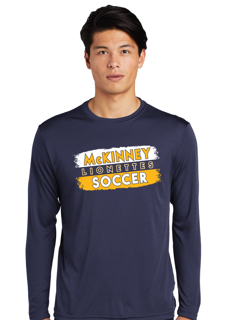 McKinney Soccer - Paint Swatch - Dri-Fit Long Sleeve