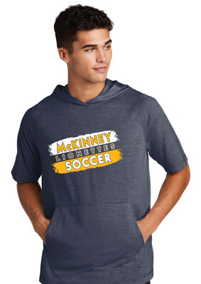 McKinney Soccer - Paint Swatch - Short Sleeve Hoodie