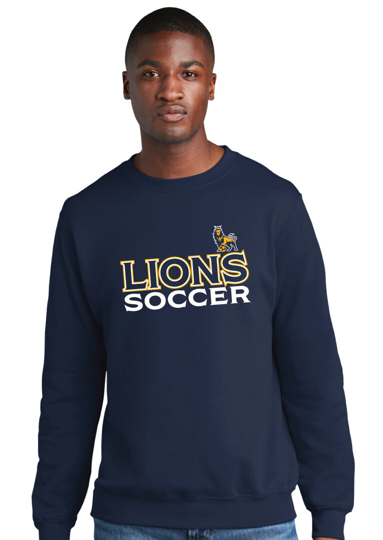 McKinney Soccer - Lions Soccer - Crew Sweatshirt