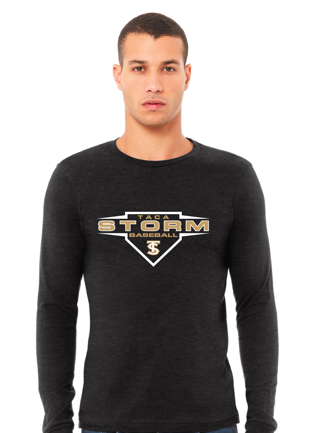 TACA Baseball - Home Plate - Bella+Canvas Long Sleeve