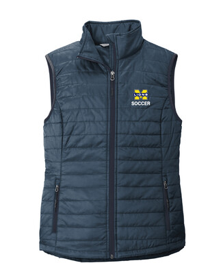 McKinney Soccer - Ladies Packable Puffy Vest