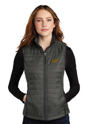 Denison Soccer - Ladies Packable Puffy Vest