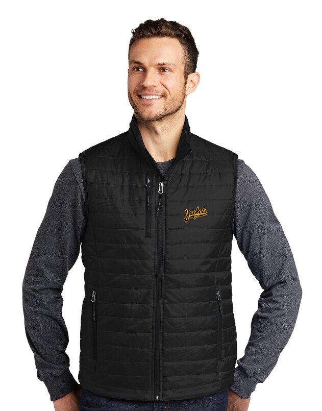 Denison Soccer - Mens Packable Puffy Vest
