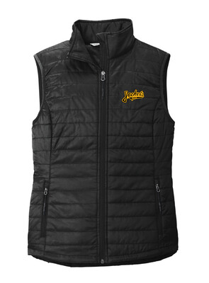 Denison Soccer - Ladies Packable Puffy Vest