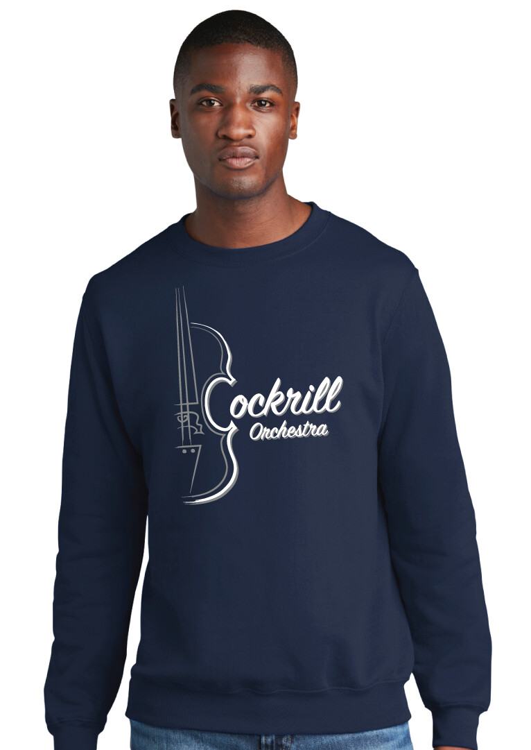 Cockrill Orchestra - Orchestra - Crew Sweatshirt, Color: Navy