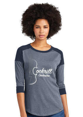 Cockrill Orchestra - Orchestra - 3/4 Sleeve Baseball Raglan Tee