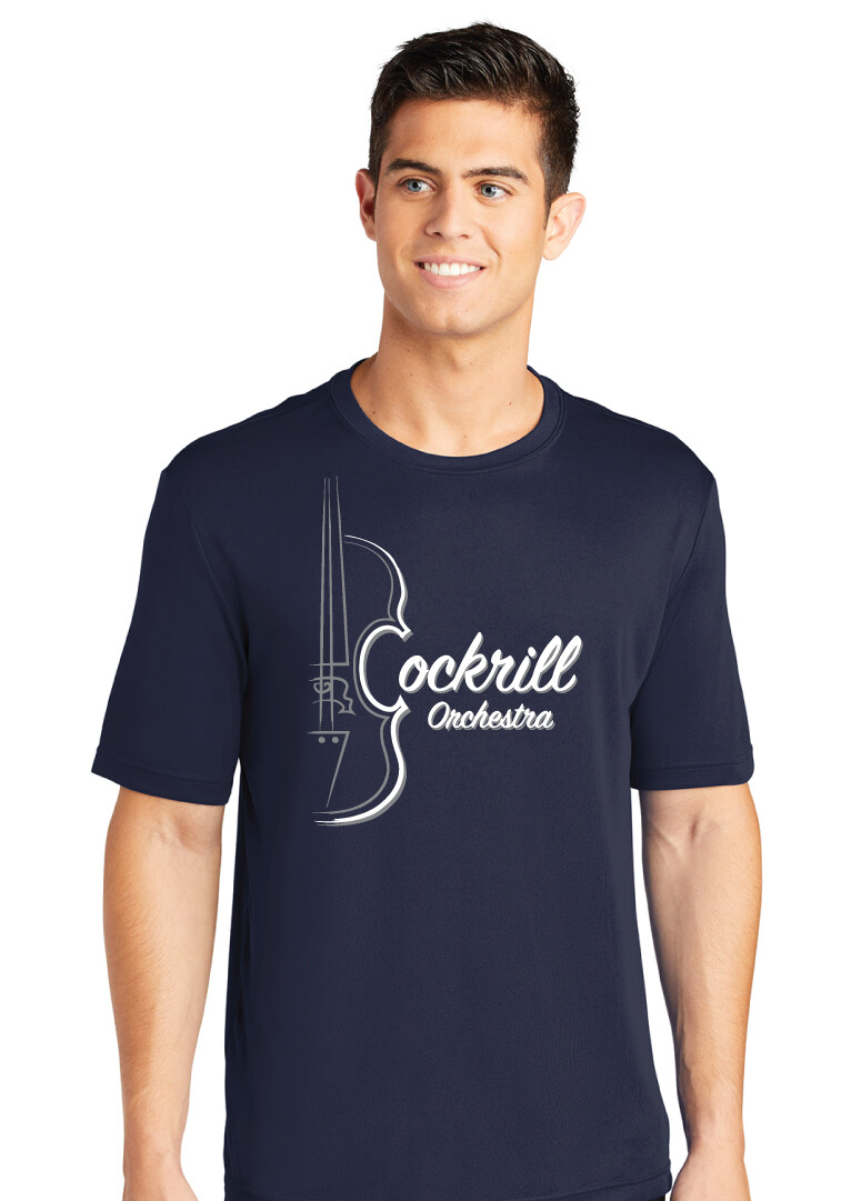 Cockrill Orchestra - Orchestra - Dri-Fit Short Sleeve, Color: Navy