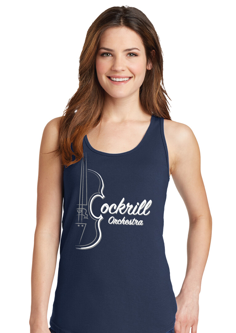 Cockrill Orchestra - Orchestra - Cotton Tank, Color: Navy