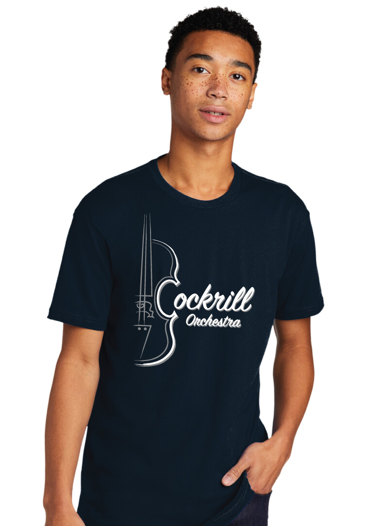 Cockrill Orchestra - Orchestra - Next Level Short Sleeve, Color: Navy