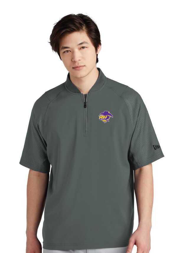 HSU Softball - New Era® Short Sleeve 1/4-Zip Jacket
