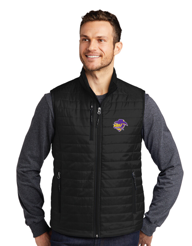 HSU Softball - Mens Packable Puffy Vest