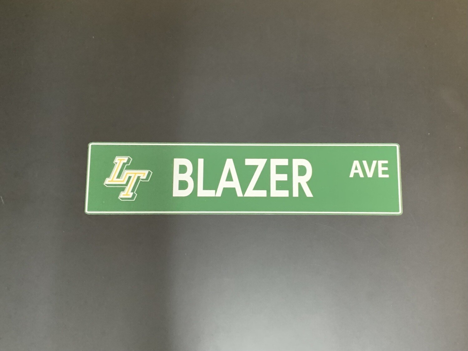 Lebanon Trail Blazers - Street Sign