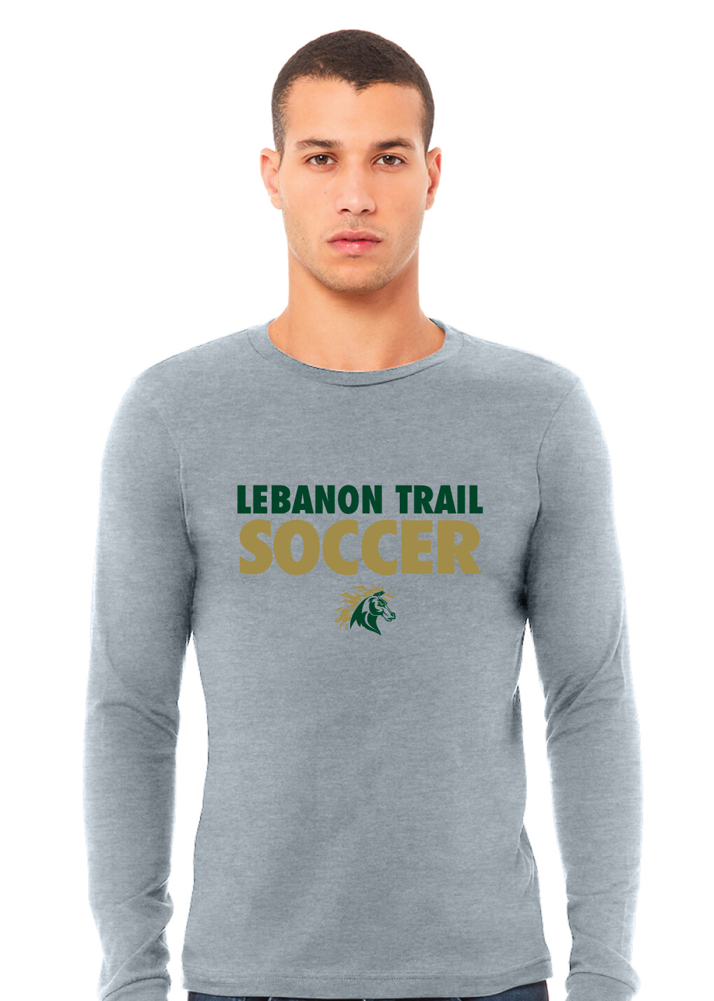Lebanon Trail Girls Soccer - Soccer - Bella+Canvas Long Sleeve