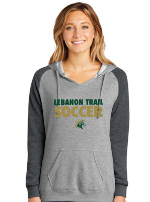 Lebanon Trail Girls Soccer - Soccer - Lightweight Raglan Hoodie