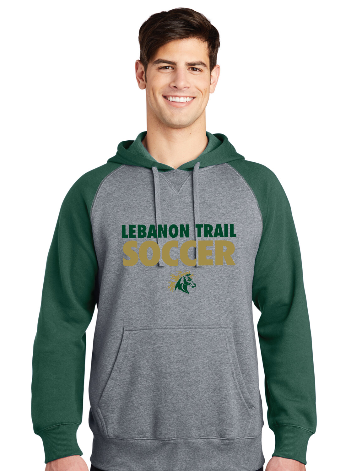 Lebanon Trail Girls Soccer - Soccer - Raglan Hoodie