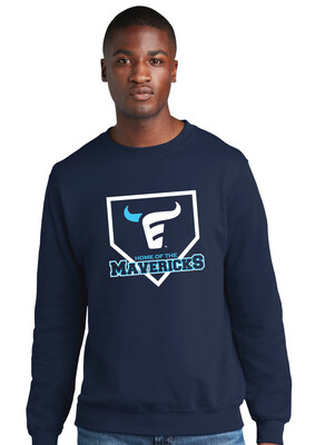 Emerson Baseball - Home Plate - Crew Sweatshirt
