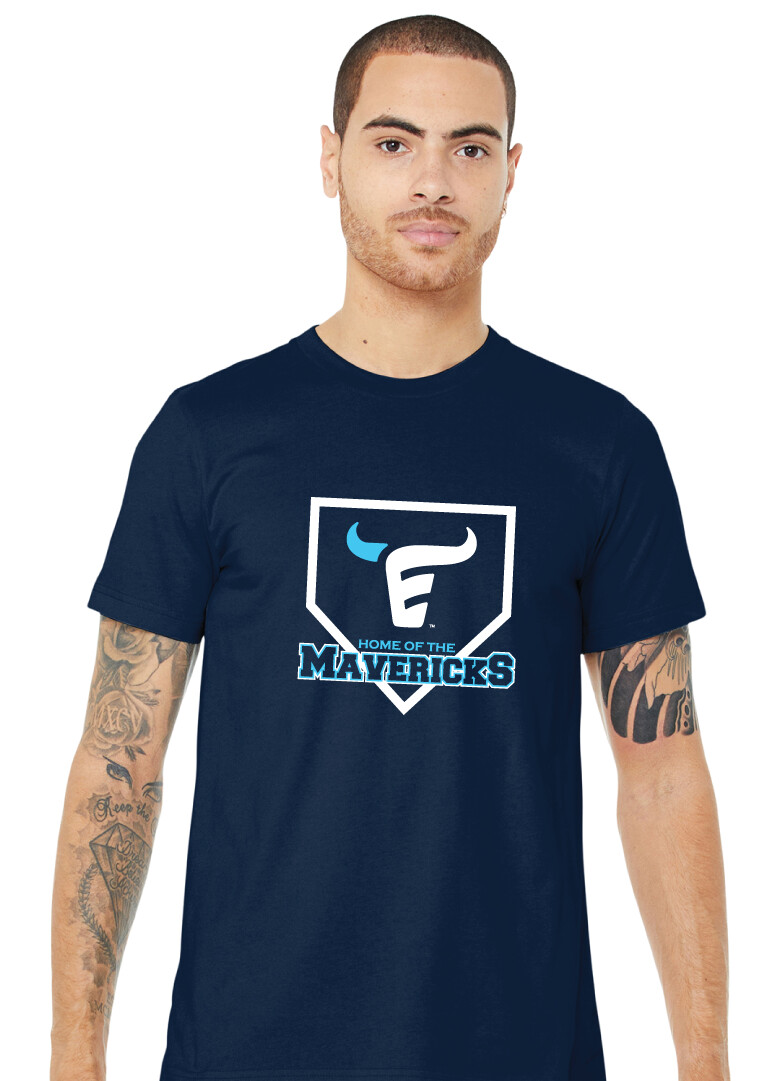 Emerson Baseball - Home Plate - Bella+Canvas Short Sleeve