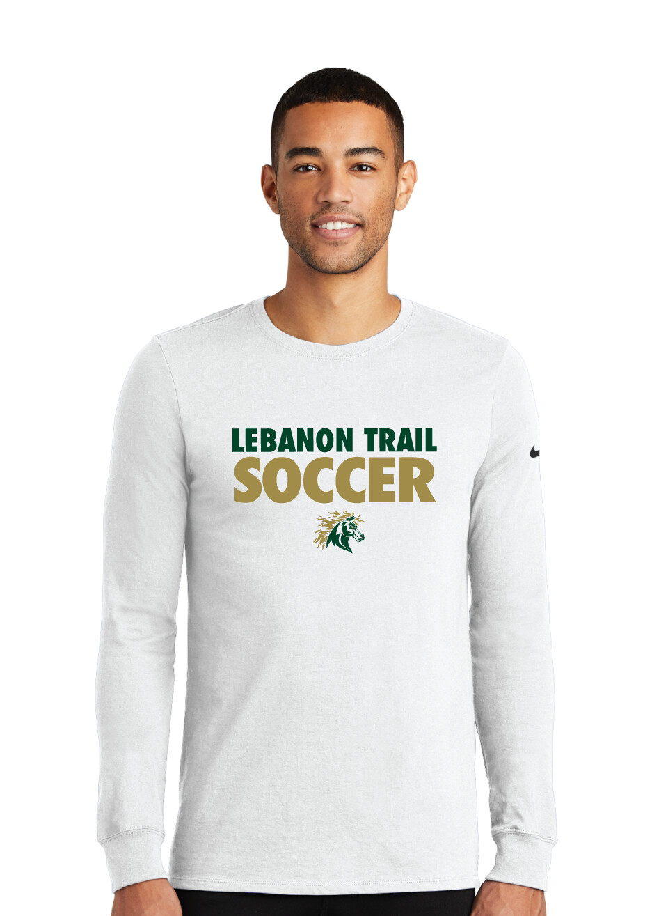 Lebanon Trail Girls Soccer - Soccer - Nike Dri-FIT Cotton/Poly Long Sleeve Tee