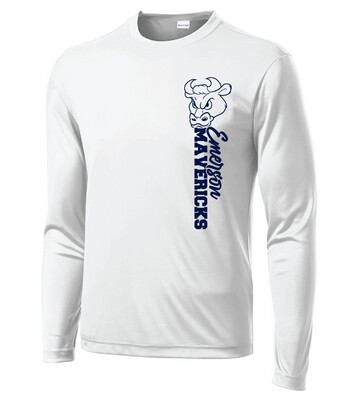 Emerson Baseball - Vertical - Dri-Fit Long Sleeve
