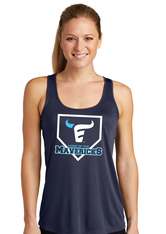 Emerson Baseball - Home Plate - Dri-Fit Racerback Tank