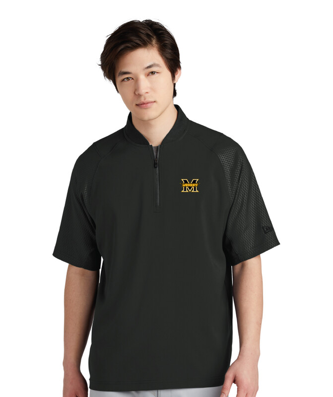 Memorial Warriors - Embroidered New Era® Short Sleeve 1/4-Zip Jacket